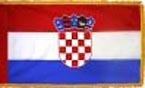 Croatia indoor flag