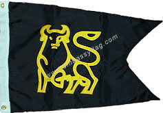 Custom sewn burgee