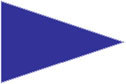 pennant shape boat flag