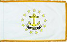 Rhode Island indoor flag