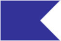 swallowtail boat flag