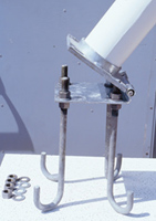 Tilt hinge base hardware