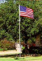 Residential flagpoles