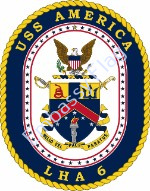 USS America ship crest
